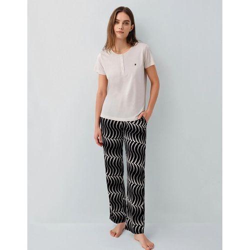 Pierre Cardin Pc9165-x Kadın Kısa Kol Büyük Beden Pijama Takımı