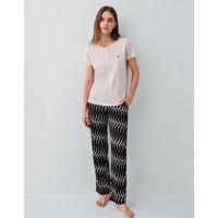 Pierre Cardin Pc9165-x Kadın Kısa Kol Büyük Beden Pijama Takımı