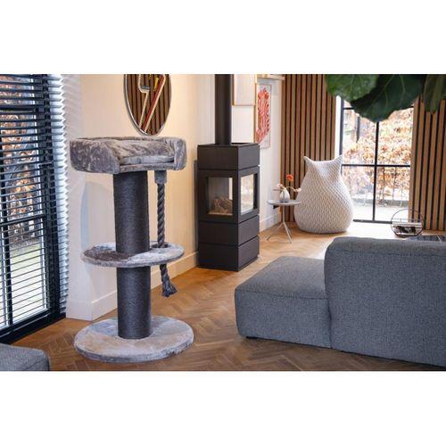 Beeztees Kedi Tırmalama, Gri, 70x70x120cm