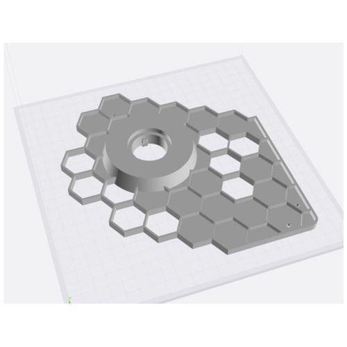 Creality K1 Petek Tarzı Yan Montaj Seti (Bu ürün Sadece Plastik parçadır - Almadan Önce Soru Sorabilirsiniz)