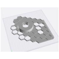 Creality K1 Petek Tarzı Yan Montaj Seti (Bu ürün Sadece Plastik parçadır - Almadan Önce Soru Sorabilirsiniz)