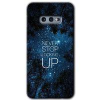 Galaxy S10e Kılıf HD Desen Baskılı Arka Kapak - Stars Wallpaper + Kırılmaz Cam