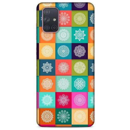 Ethnic Culture (58) Samsung Galaxy A71 Kılıf Silikon Kapak Desenli