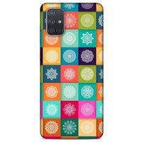 Ethnic Culture (58) Samsung Galaxy A71 Kılıf Silikon Kapak Desenli