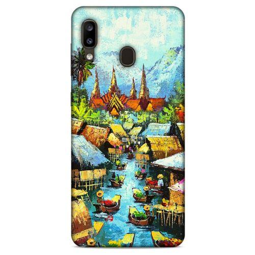 Cityx (19) Samsung Galaxy A20 Kılıf Silikon Kapak Desenli