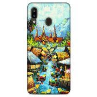Cityx (19) Samsung Galaxy A20 Kılıf Silikon Kapak Desenli