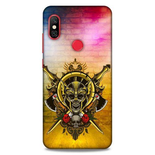 Lopard Xiaomi Mi A2 Lite Uyumlu Kılıf Tattoo's (38) Neo Hybrid Kılıf Kılıç Dövmesi