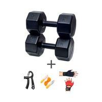 Ps Spor 8 Kg Dambıl Set 8kg 2 Adet Dambıl +body Eldiven Sayaçlı Ayarlanabilir El Yayı Ve Atlama İpi