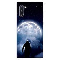 Lopard Samsung Galaxy Note 10 Uyumlu Kılıf Gece'S (28) Arka Kapak Ayda