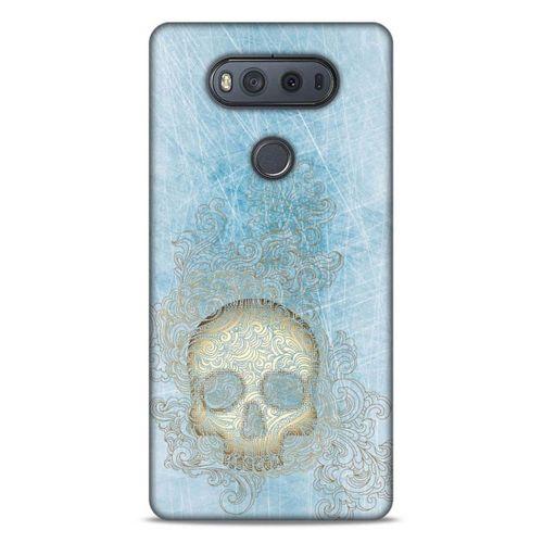 Lopard LG K61 Uyumlu Kılıf Tattoo's (18) Telefon Kılıfları Mavi