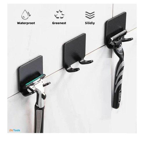 Zhltools Paslanmaz 2li Traş Bıçağı Tutucu Banyo Lif Askısı Çok Amaçlı Askı