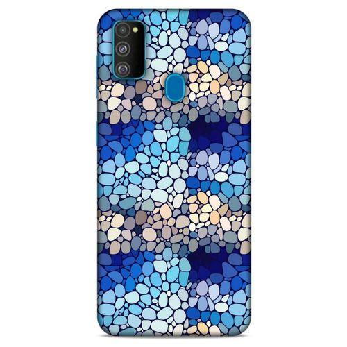 Samsung Galaxy M30s Kılıf Baskılı Özel Seri Taşlı (17) Tasarım Kılıf