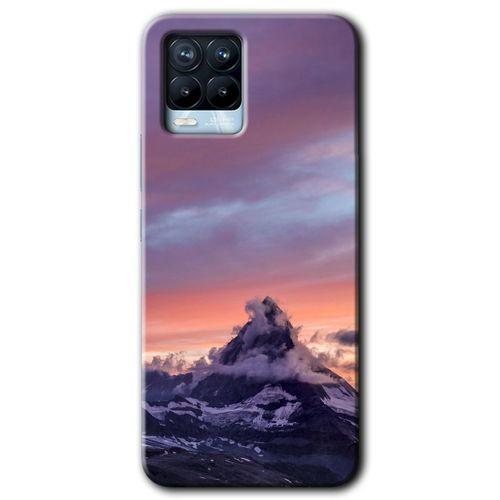 Realme 8 Pro Kılıf HD Desen Baskılı Arka Kapak + Temperli Cam - Zirve