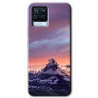 Realme 8 Pro Kılıf HD Desen Baskılı Arka Kapak + Temperli Cam - Zirve