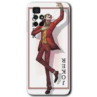 Redmi 10 Kılıf HD Desen Baskılı Arka Kapak - Joker İskambil + Kırılmaz Cam