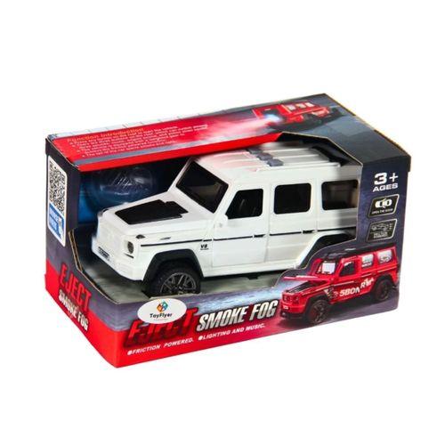 Eğitici Çocuk Işıklı Sesli Duman Çıkaran Sürtmeli Jeep BCP-1B
