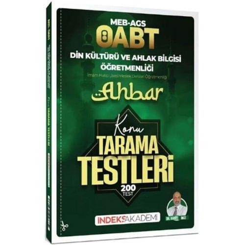ÖABT MEB AGS Din Kültürü ve Ahlak Bilgisi Ahbar Konu Tarama Testleri İndeks Akademi