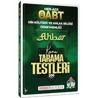 ÖABT MEB AGS Din Kültürü ve Ahlak Bilgisi Ahbar Konu Tarama Testleri İndeks Akademi