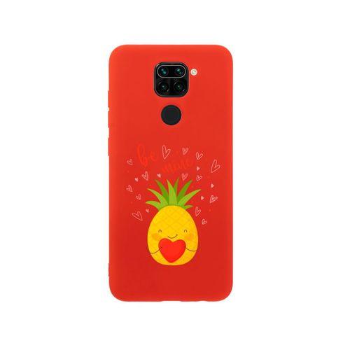 Xiaomi Redmi Note 9 Be Mine Premium Silikonlu Kırmızı Telefon Kılıfı