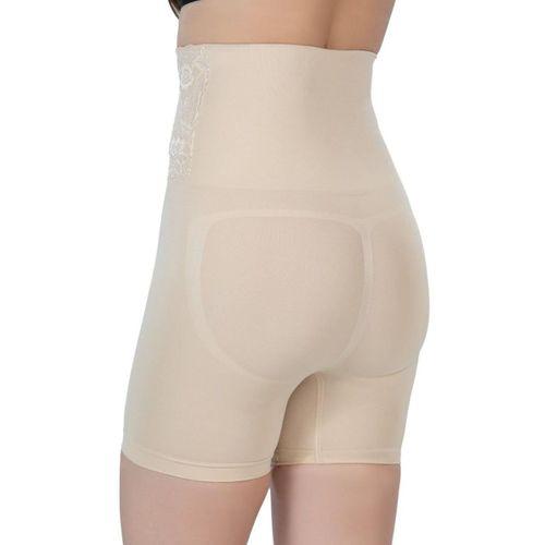 Ten  2091 Önü Dantelli Yüksek Bel Boxer Korse