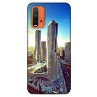 Lopard Xiaomi Redmi Note 9 4g Uyumlu Kılıf Dünya Mimarisi (50) Shockproof Kılıf