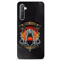 Realme XT Uyumlu Kılıf Motorsiklet (8) Baskılı Kılıf Harley Davidson