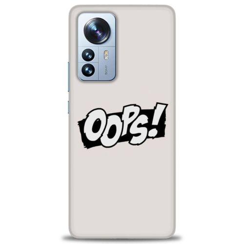 Xiaomi Poco X5 Pro Kılıf HD Baskılı Kılıf - Oops! + Tam Ekran Koruyucu