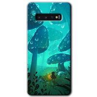 Galaxy S10 Kılıf HD Desen Baskılı Arka Kapak - Silhoutte Dropss + Kırılmaz Cam