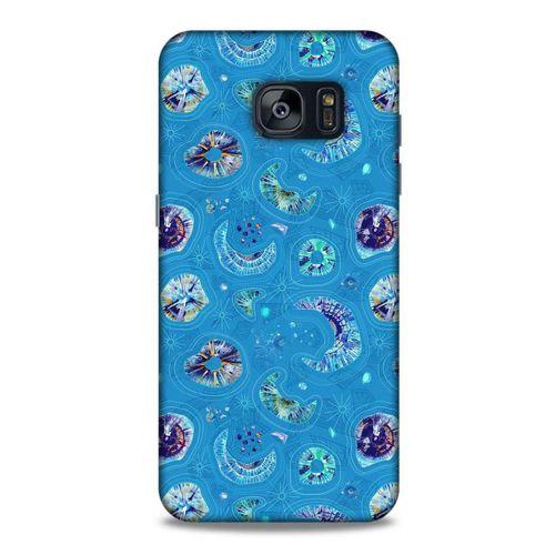 Samsung Galaxy S7 Edge Kılıf Baskılı Özel Seri Taşlı (44) Tough Armor Kılıf