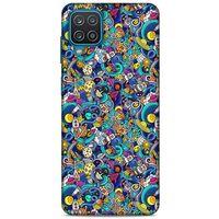 Lopard Samsung Galaxy A12 Uyumlu Kılıf Graffitix (49) Ultra Silikon Kılıf