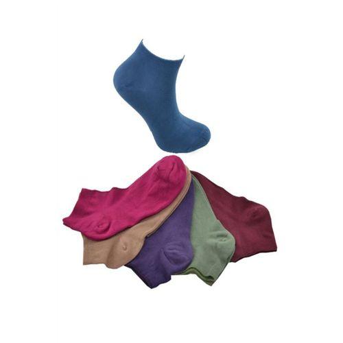 Flora Kadın 6 Lı Dikişsiz Bambu Patik Çorap  36/40