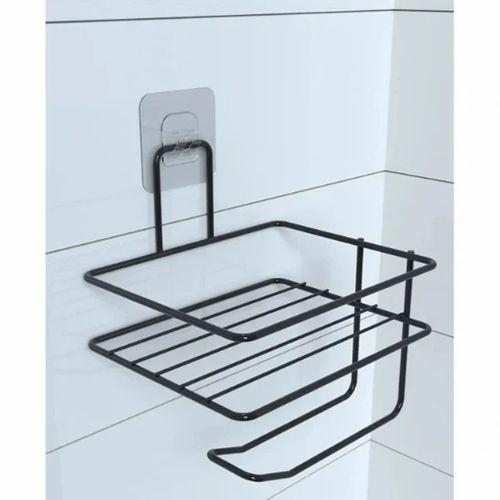 Pratik Yapışkanlı Metal Tuvalet Kağıdı Tutucu
