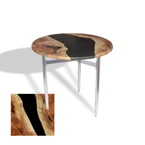 Dockers Venedik Masa Yuvarlak Çap 80 Kromnikel (Werzalit, Wermodin veya Allzalit Tabla) - Epoxy