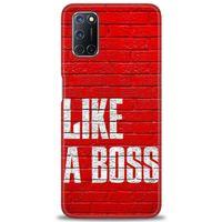 Oppo A52 Kılıf HD Baskılı Kılıf - Like a Boss + Tam Ekran Koruyucu