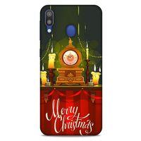 Yılbaşı Süsleri 04 Samsung Galaxy M20 Kılıf Silikon Kapak