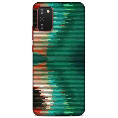 Lopard Samsung Galaxy A02S Uyumlu Kılıf PiXel (15) Antişok Kılıf Çizgili