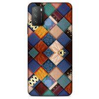 Lopard Xiaomi Poco M3 Uyumlu Kılıf Patchwork (31) TPU Kılıf