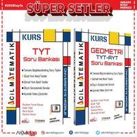 Acil Yayınları TYT Matematik ve Geometri Soru Bankası Seti 2 Kitap
