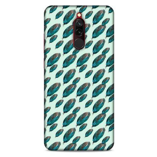 Xiaomi Redmi 8 Kılıf Desenli Özel Seri Tüyler (50) Shockproof Kılıf