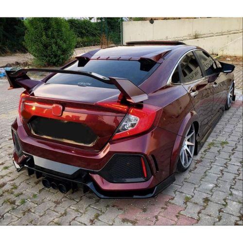 Honda Civic Uyumlu Fc5 2016-2020 Type R Spoiler Boyasız
