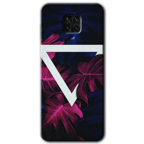 MRCİLETİSİM Xiaomi Redmi Note 9s Kılıf Kapak - Mekanik Yaprak +Hayalet Ekran Yandan Gözükmez