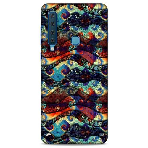Samsung Galaxy A9 2018 Kılıf Baskılı Özel Seri Taşlı (41) Tank Kılıf