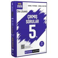 2026 KPSS Ön Lisans Genel Yetenek Genel Kültür Tamamı Video Çözümlü Çıkmış Sorular 5 Yıl Pegem Yayınları