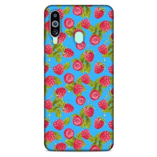 Frutix Ahududu 01 Samsung Galaxy M40 Kılıf Desenli Silikon