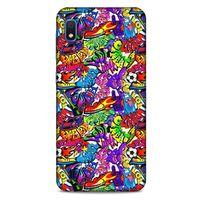 Graffitix (25) Desenli Silikon Kapak Samsung Galaxy A10 Kılıf