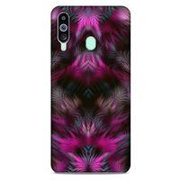 Samsung Galaxy M40 Kılıf Desenli Özel Seri Tüyler (40) Fit Silikon Kılıf