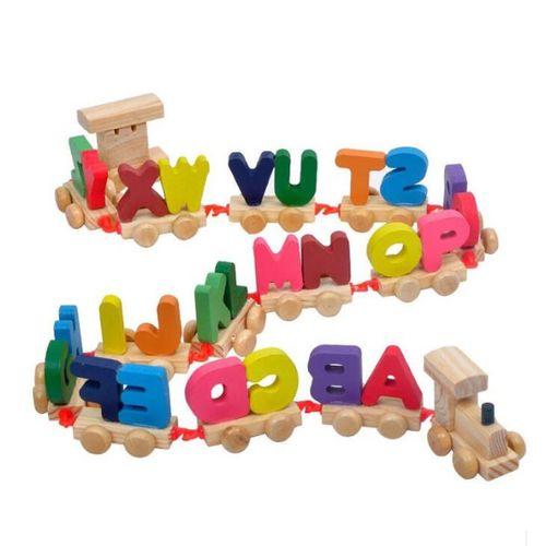 Zhltoys Harfli Ahşap Tren