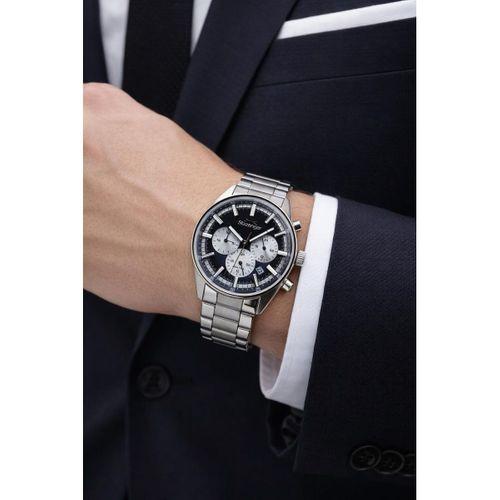 Slazenger İtalyan Tasarım Bileklik Hediyeli 2 Yıl Garantili 10 Atm Çelik Erkek Kol Saat ESE.2602.350