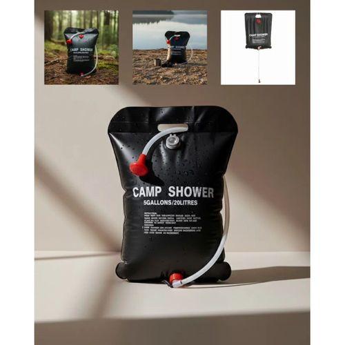 Güneş Enerjili Dış Mekan Duşu 20 Litre Dayanıklı Pvc Kamp Duş Sistemi