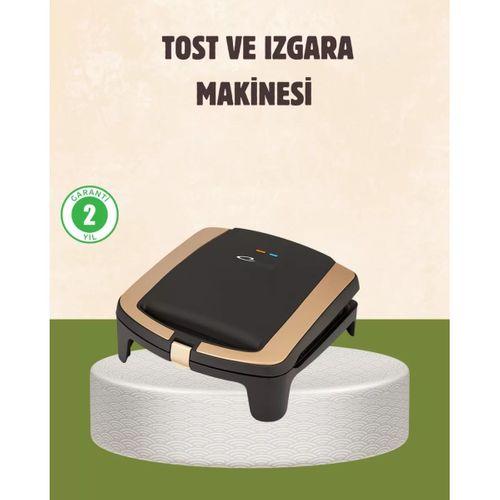 Tost Makinesi Isı Kontrollü 4 Dilim Kapasiteli